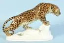 Figurine - Léopard "Schwarzburger Werkstätten"