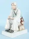 Figurine - Paysan hongrois à la collation "Zsolnay Pecs"