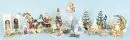 Figurines, 24 pieces "Goebel" – porcelain, painted, H= 5-20 cm, incl. Madonna, angels, Santas, child figures;