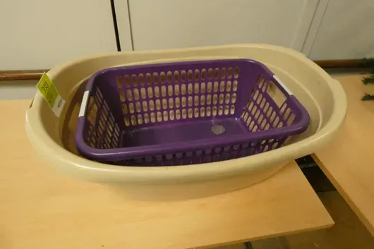 2x Koše na prádlo