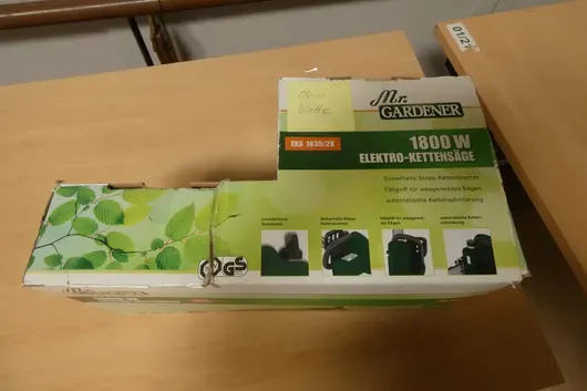 Mr. Gardener electric chainsaw, without chain