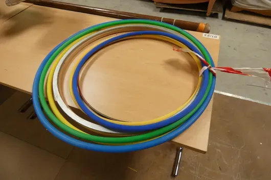 Konvolut Hula-hoop-Reifen