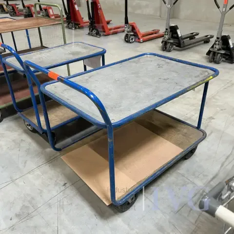 Chariot à étages (bleu)