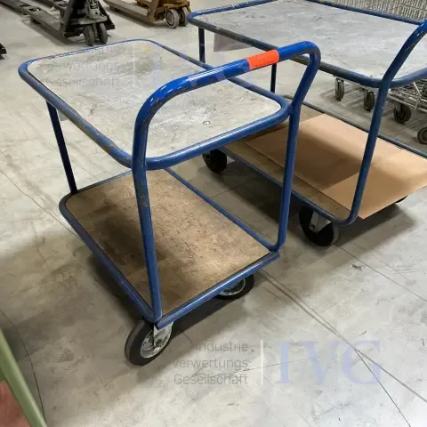 Chariot à étages (bleu)
