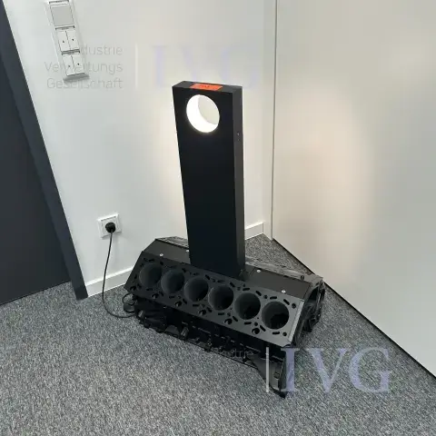 Floor lamp "Engine block"