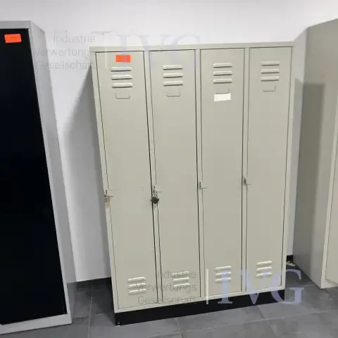 Casier en acier 4 portes