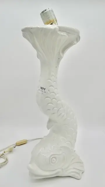 1 table lamp "Koi/Dolphin"