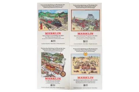4 каталога игрушек Märklin