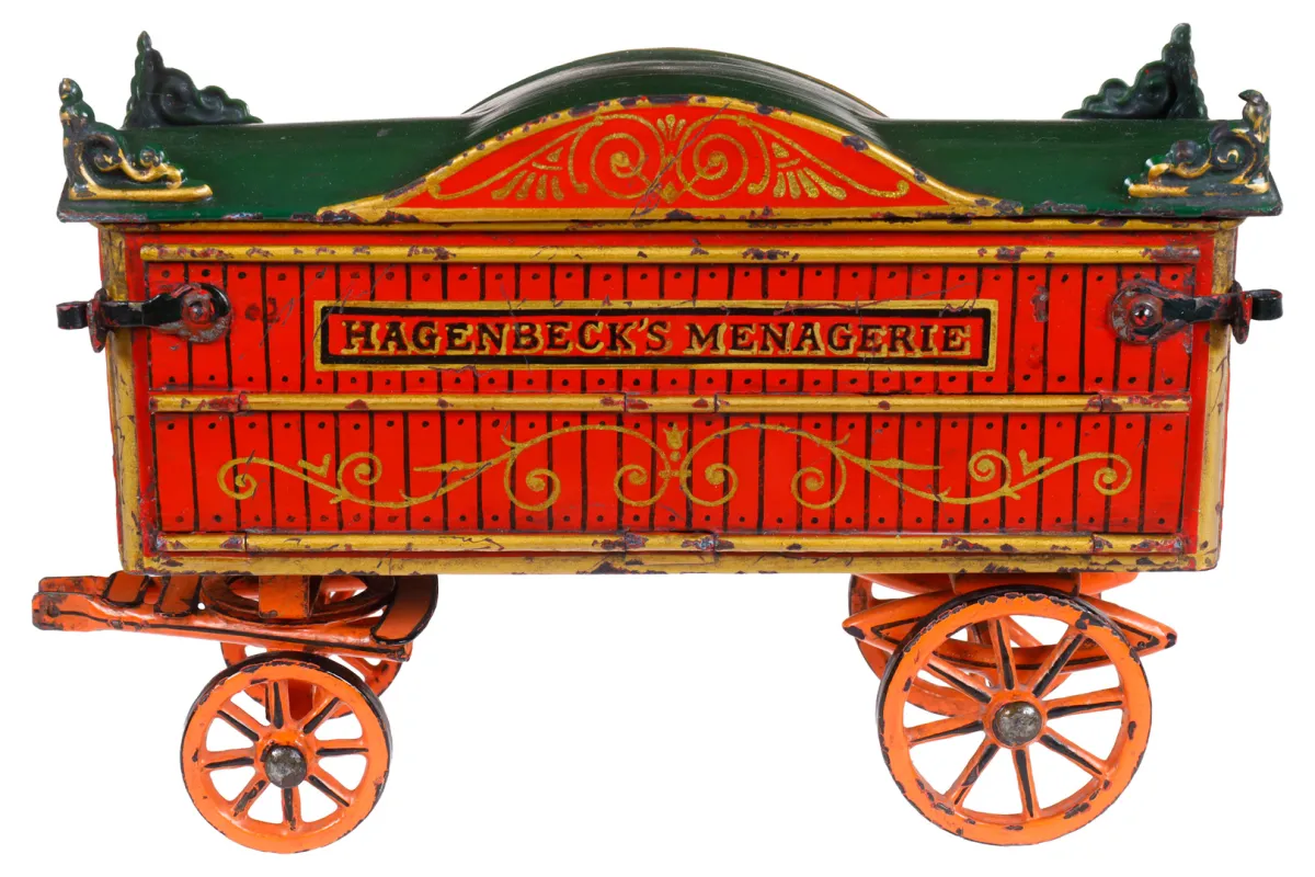 Replika wagonu menażerii Hagenbeck według starego wzoru Märklin