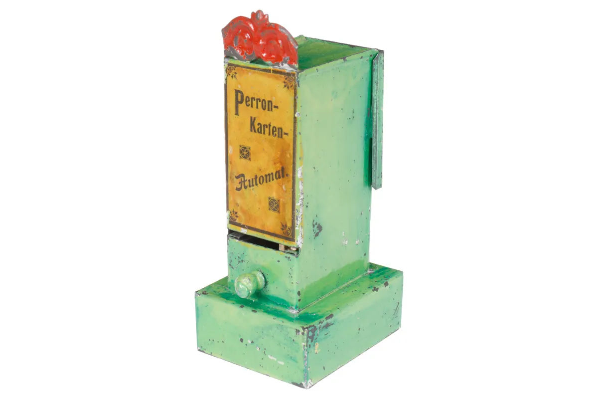 Petit distributeur de cartes Issmayer