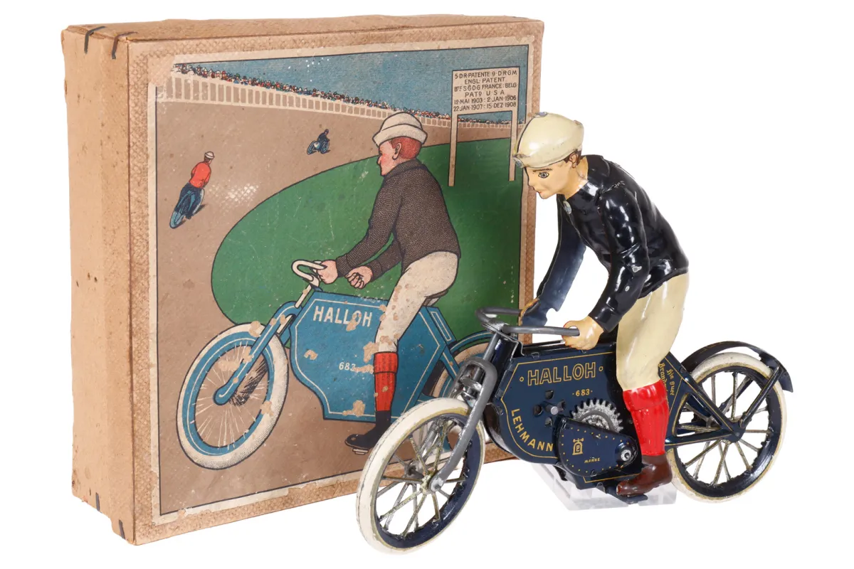 Lehmann wielrijder "HALLOH"