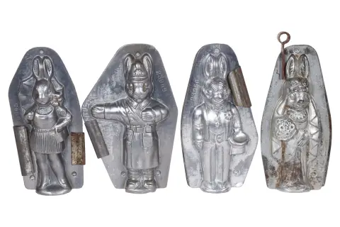 4 formy do czekolady