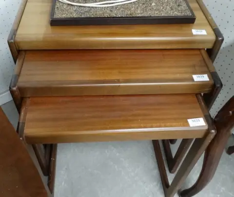 1 three-legged table