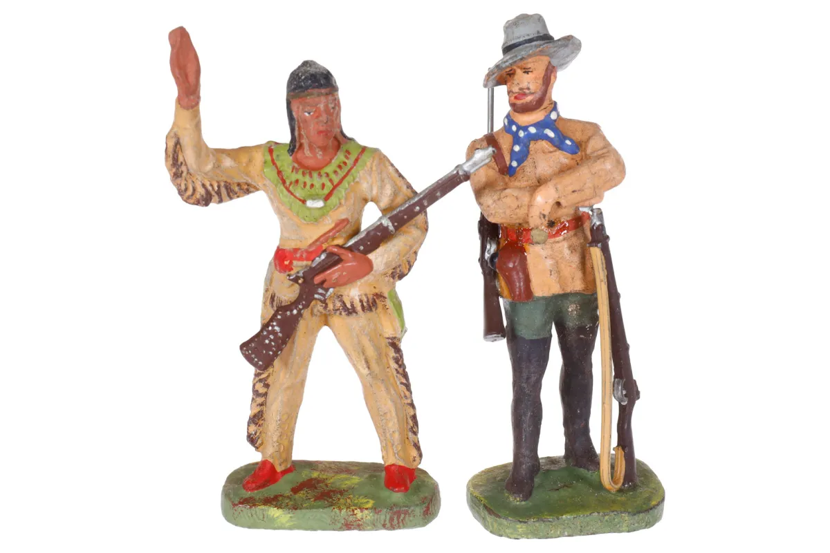 Old Shatterhand i Winnetou Elastolin