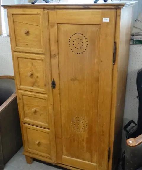 1 softwood cabinet