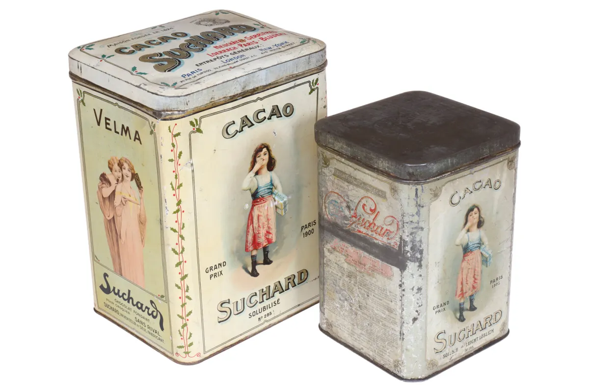 2 boîtes Suchard Cacao