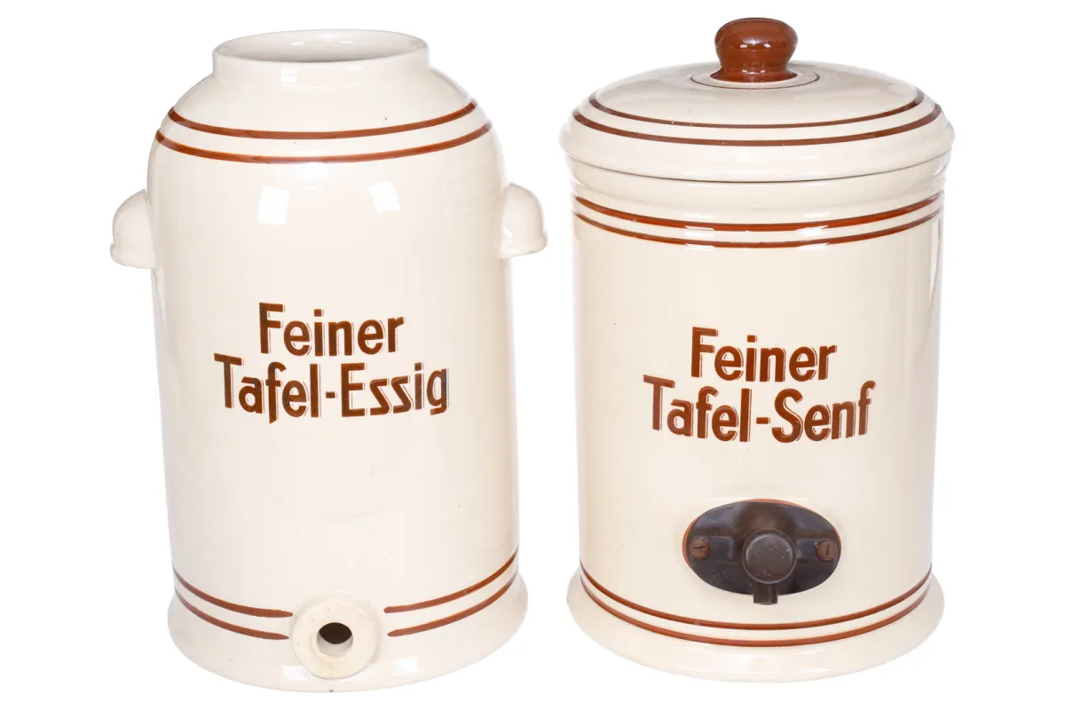 Dozownik ceramiczny Steuler w kształcie beczki