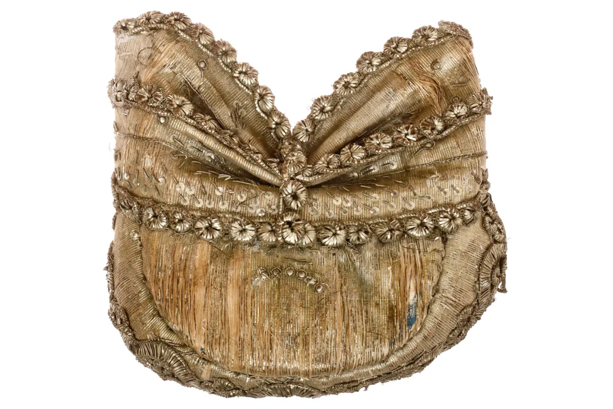 Coiffe Riegelhaube pour costume bavarois
