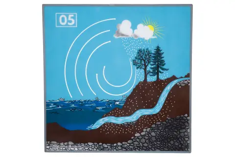 6 Karten zu Optik Art Leucht-Kasten