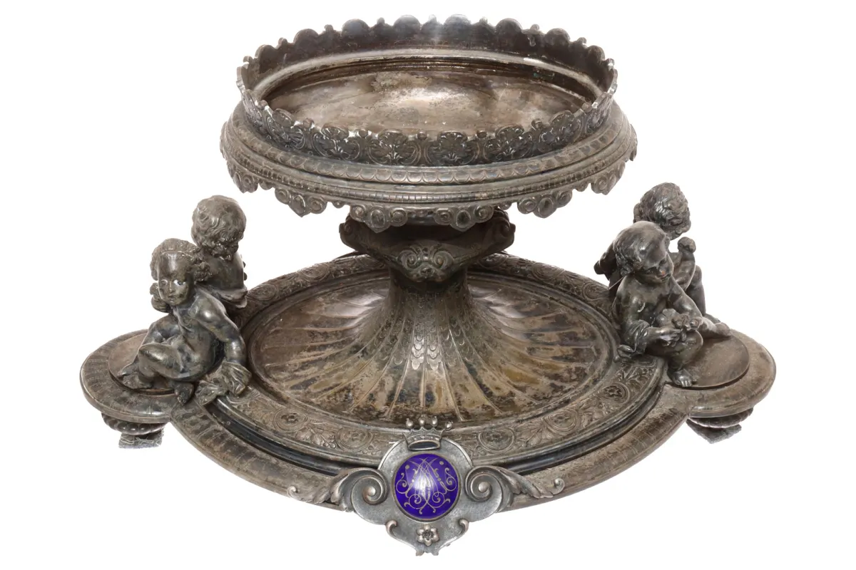 Surtout de table provenant d'une noblesse italienne