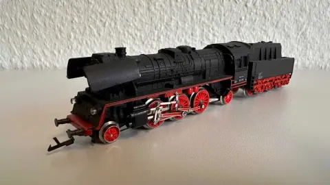 1 modelspoor stoomlocomotief BR 23 1111 TT 1:120 / SB 12mm (gebruikt)