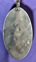 Grote zilveren hanger, Native Navajo sieraad, ca. 8x4 cm, 18 gr