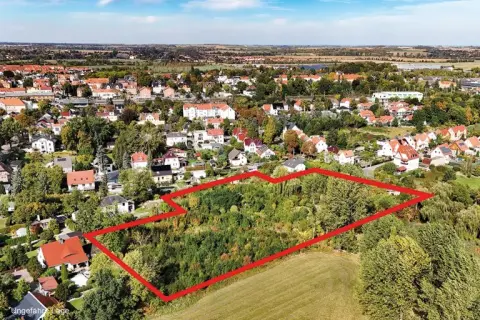 Pozemek o rozloze cca 10 906 m² na okraji Lipska – Borsdorf