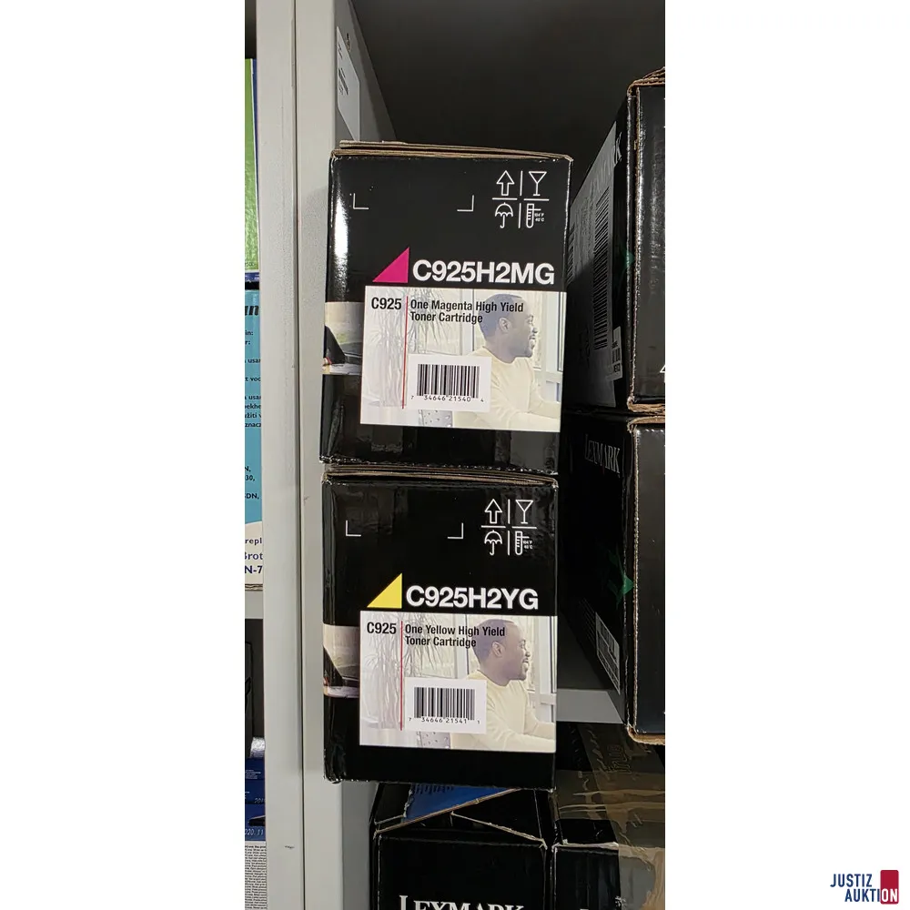 Toner C925H2 magenta i żółty do Lexmark