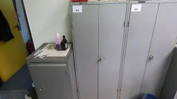 Doppelstahlschrank Fabr.: SSI SCHÄFER