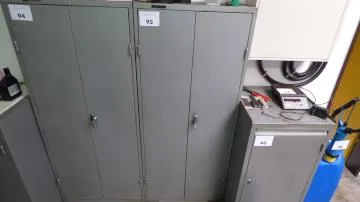 Doppelstahlschrank Fabr.: SSI SCHÄFER