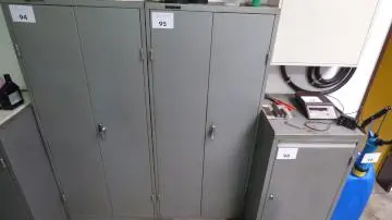 Doppelstahlschrank Fabr.: SSI SCHÄFER
