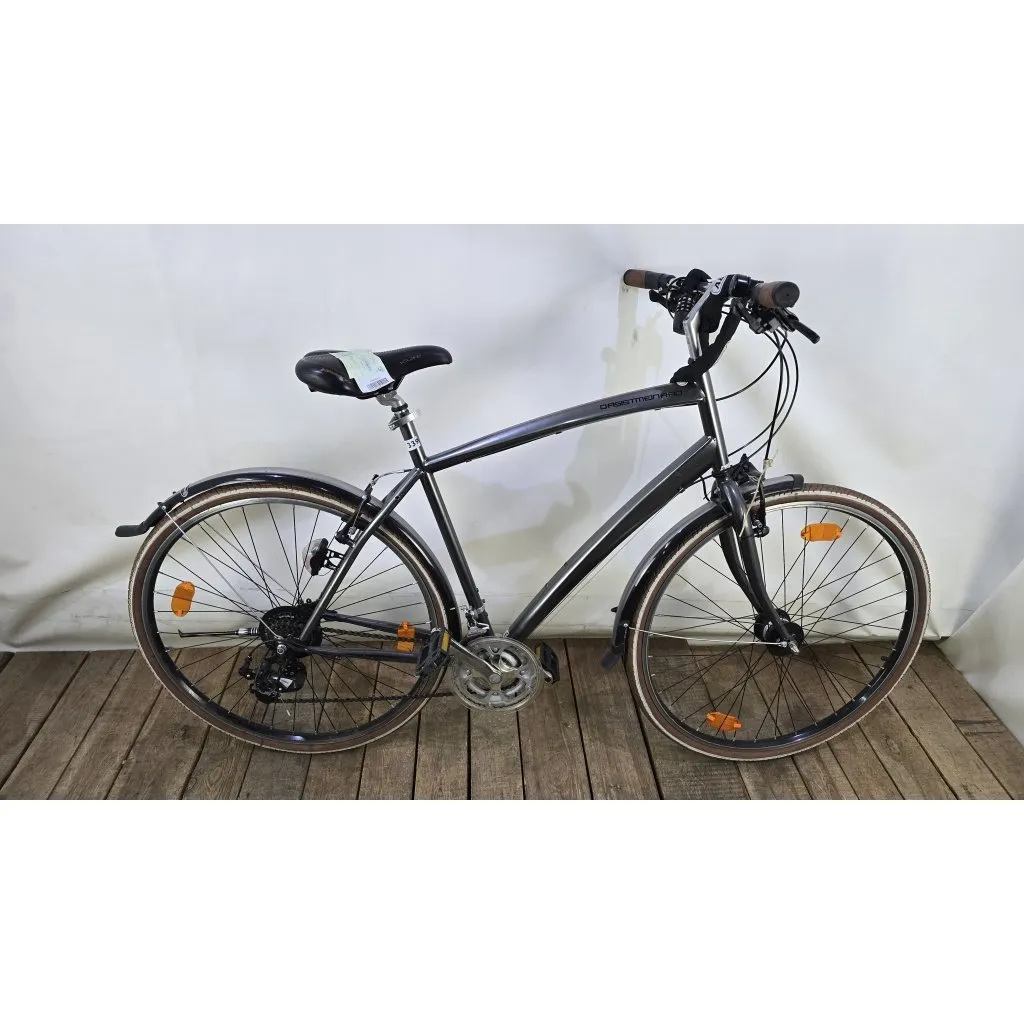 Men's bicycle, DASISTMEINRAD, silver