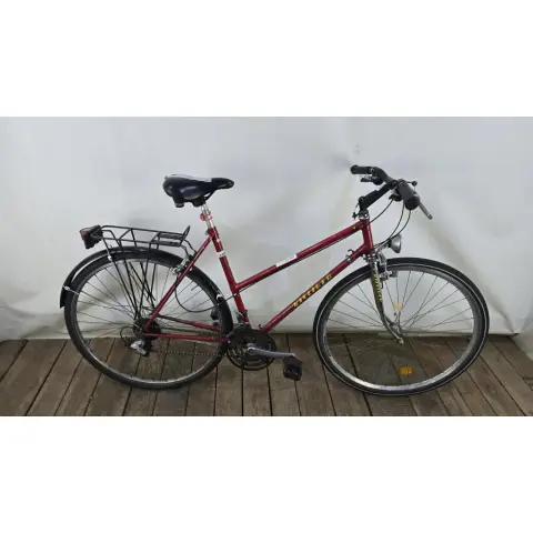Da-Rad Viliger red bicycle