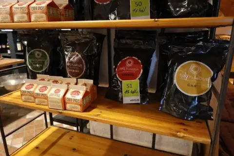 17 kusů BBY Flavour Wood Chips / Cider Spices