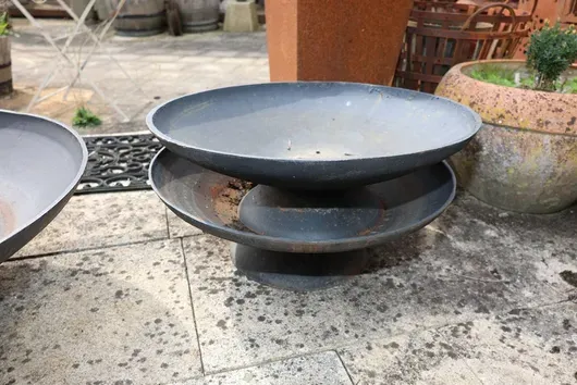 2 x vuurschalen