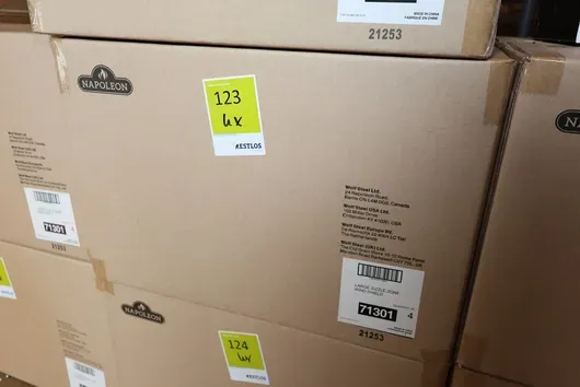 4 x Hořáky Napoleon Sizzle Zone - ochrana proti větru s držákem na rožeň