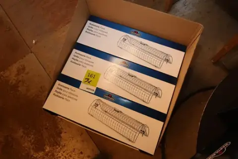 3 x Napoleon Drehspießkorb