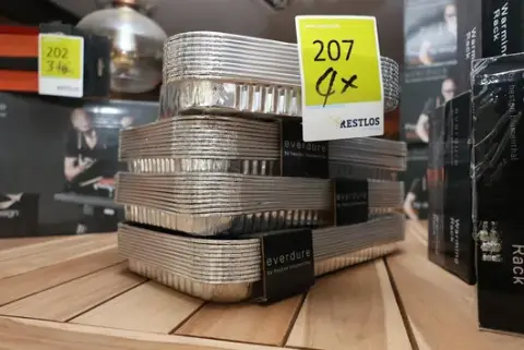 4 x Everdure Aluminium Abtropfschalen