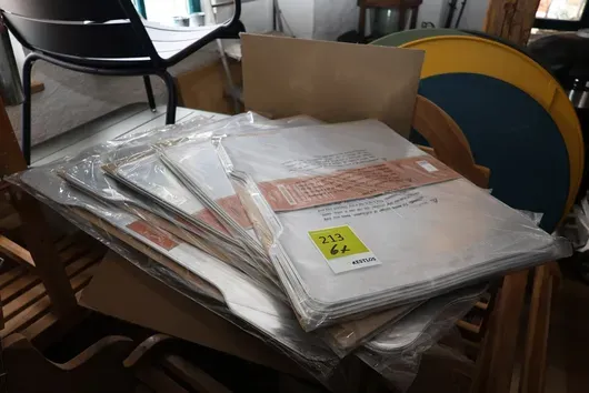 6 x hliníkové odkapávací plechy na tuk Treager