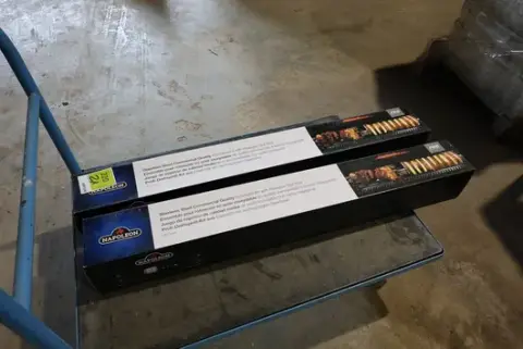 2 x sada rožně z nerezové oceli Napoleon
