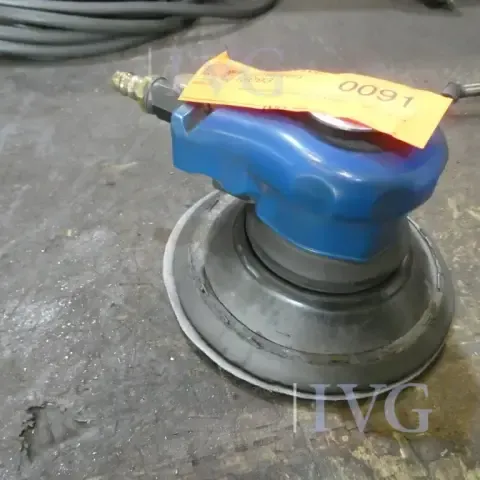 Pneumatic random orbital sander (blue)