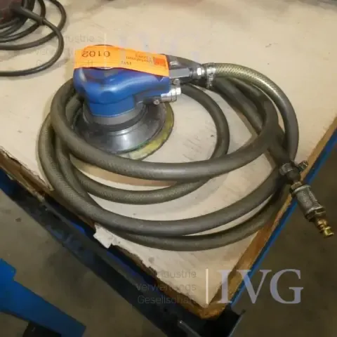 Pneumatic random orbital sander (blue)