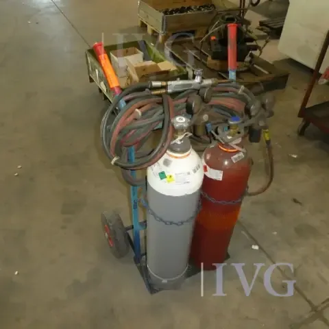 Oxy-acetylene welding set