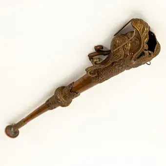 Trompette rituelle Rkangling, Tibet, 20e s.