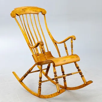 Fauteuil à bascule, probablement Suède, 1re moitié du 20e s.