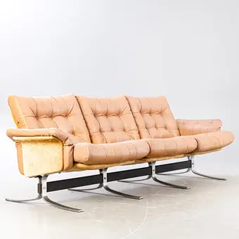 SØREN NISSEN & EBBE GEHL. Třímístná pohovka 'Atlantis', Dánsko 1960-1970.