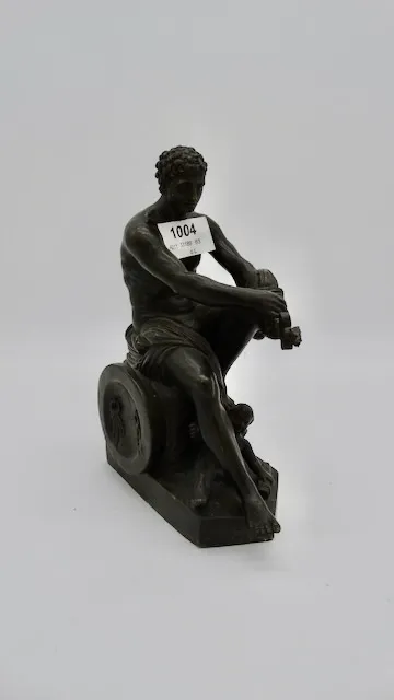 1 figurka metalowa