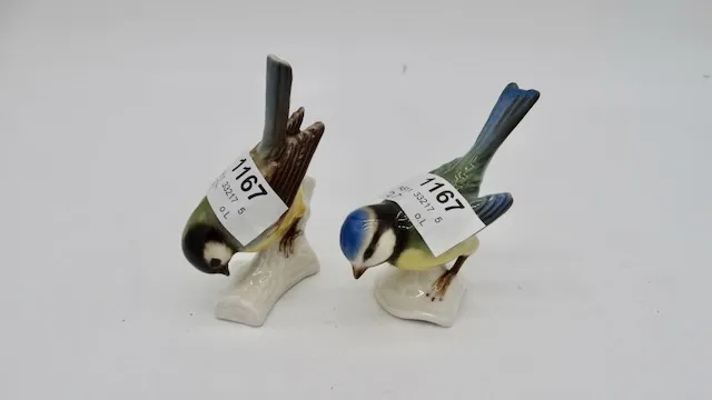 2 figurky ptáků Goebel