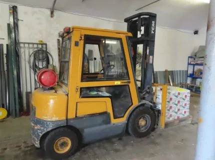 1 gázos targonca TCM FG20/5T, 1998, teherbírás 2.000 kg
