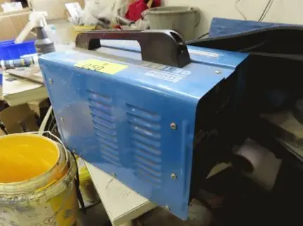 1 elektrodesvejsemaskine, fabrikat Güde, type GE185F, serienr. 66719 18 01 00361, byggeår 2018
